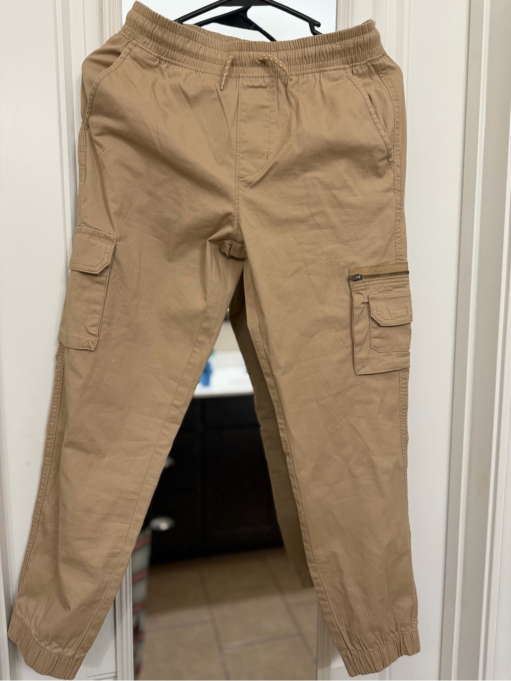 Sonoma Men's Khaki Cargo Joggers